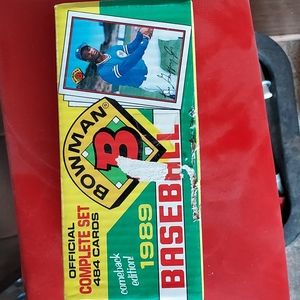 Bowman Baseball Cards 1989 comeback edition!